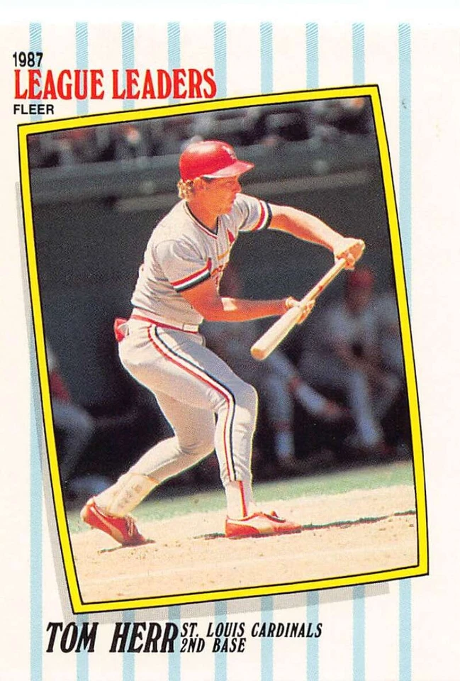 1987 Fleer INSERT and SMALL SET Cards Pick From List/Complete Your Set H-R - Image 1 of 1