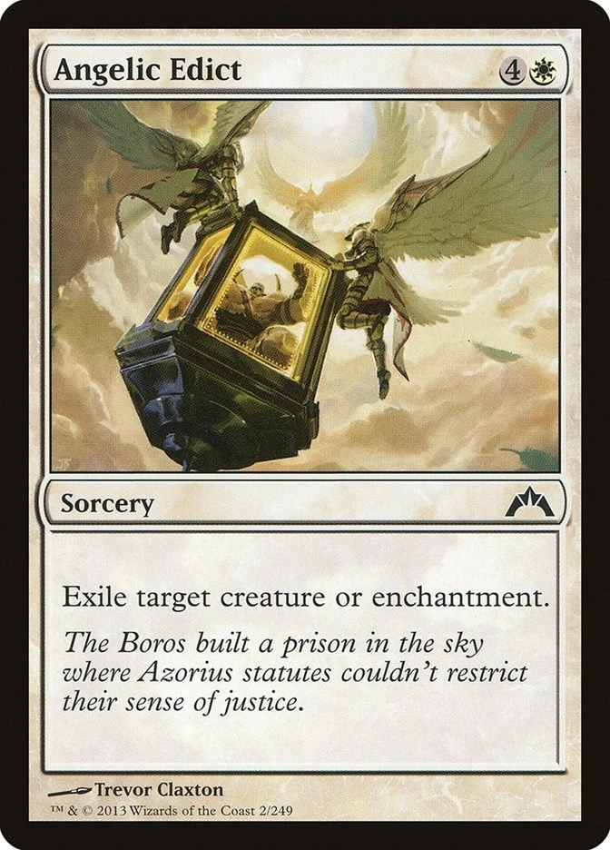 Angelic Edict 2 LP Normal Gatecrash MTG EN - Image 1 of 1