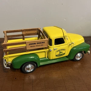 John Deere Dealership 1950 Chevy Stake Bed Pickup Truck New With BOX - Picture 1 of 9