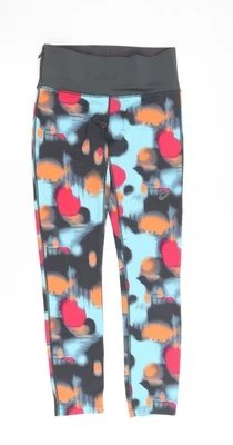 Asics Women's Multicoloured XS Cropped Leggings - Image 1 of 4