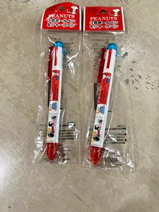 Peanuts Gang Sanrio 3 Color Ballpoint Pens..New - Picture 1 of 3