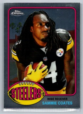 Sammie Coates 2015 Topps Chrome Pittsburgh Steelers #76-SC - Image 1 of 2