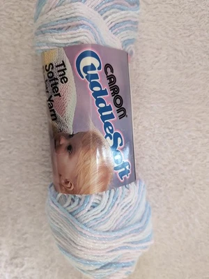 Hilo Caron Baby CuddleSoft Pompadour-Dupont Orlon.  Bebé PK/BL/BLANCO  Foto 1 de 4