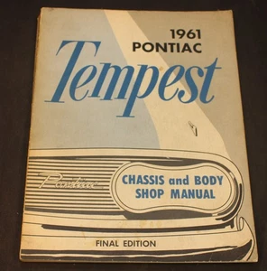 1961 Pontiac Tempest Chassis and Body Shop Manual - Picture 1 of 3