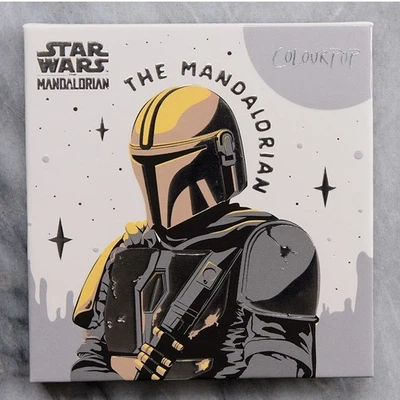 Paleta de pó prensado Colourpop x Star Wars The Mandalorian edição limitada NOVA - Imagem 1 de 4
