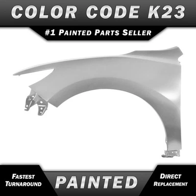 NEW Painted To Match *K23 Silver* Front Left Fender for 2016-2018 Nissan Altima Foto 1 de 4