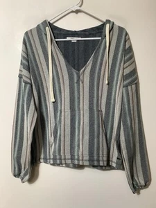 O’Neill Pullover Rosarito V-Neck Relax Fit Women’s Hoodie Size S Brand New NWT - Picture 1 of 6