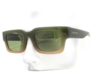 Giorgio Armani AR 8184U 5982/14 Sunglasses Brown to Green Glass Lens with Case - Picture 1 of 10