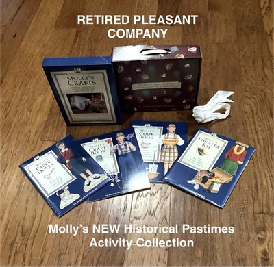 NEW! AMERICAN GIRL PC Doll Molly’s Historical Pastimes Activity Collection -Ret. - Image 1 of 4