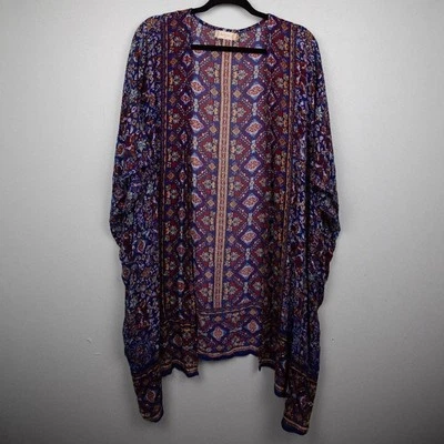 Altar'd State multi print open cardigan-S/M - Image 1 of 4