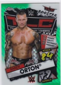 Randy Orton 2021 Topps Chrome WWE Slam Attax #171 Green Refractor #/50 made - Picture 1 of 1