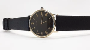Mens Estate Piece 14K Yellow Gold Movado Museum Original Zenith Swiss Nice Watch - Picture 1 of 22