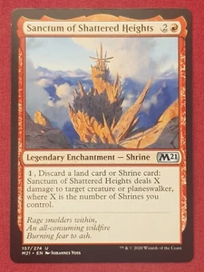 Magic The Gathering 2021 CORE SET M21 SANCTUM OF SHATTERED HEIGHTS red card MTG - Picture 1 of 2