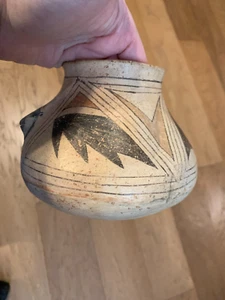 ANTIGUO HERMOSO CUENCO DE CERÁMICA ANIMAL PINTADO NATIVO/OCCIDENTAL CON ENVÍO GRATUITO - Imagen 1 de 12