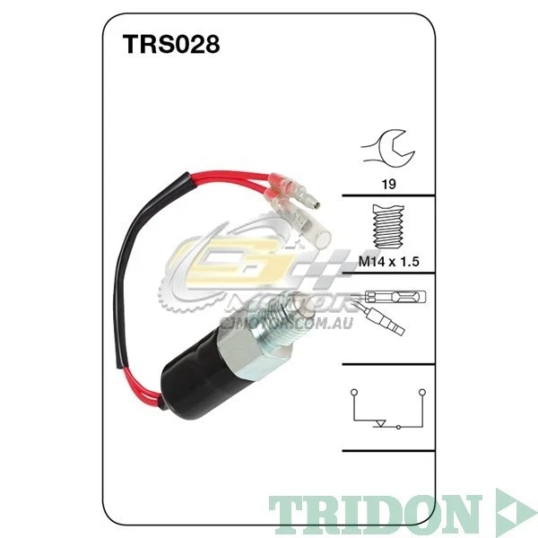 TRIDON REVERSE LIGHT SWITCH FOR Holden Rodeo 01/79-12/82 2.0L(C190) Diesel  - image 1 of 1