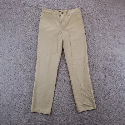 Polo Ralph Lauren Pants Womens 16 Beige Chino Dress Flat Front Pony - Image 1 of 4