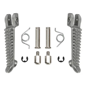 Front Foot Pegs Footrest Pedal Adapters Fit For Yamaha YZF R1 1998-2024 - Picture 1 of 14