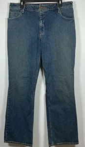Levi Strauss & Co. Signature Jeans Womens Denim Stretch Mid Rise Bootcut Size 16 - Picture 1 of 6