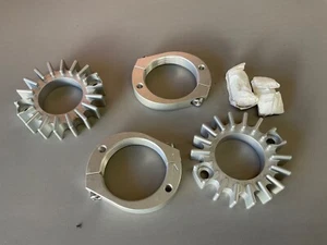 BMW Airhead R60 R75 R90 R100 Exhaust Nut & Collar for Damaged Threads - Pair - Picture 1 of 2