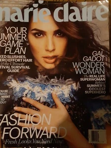 Marie claire, "Gal Gadot", Wonder Woman the real life Superwoman 2017 - Picture 1 of 3