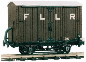 Spur 0e gedeckter Güterwagen, 2 achsig - Peco OR25 - Versand aus Deutschland - Bild 1 von 1