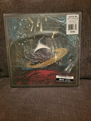 Cave In Heavy Pendulum 2LP Vinyl W/Slipmat poster Blue/ Red cloudy vinyl - Imagem 1 de 4