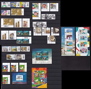 Grecia 2022 año completo incluye mini sábanas e imperforados juego MNH - Imagen 1 de 5