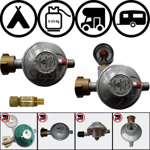 Druckregler 2025-24 30mbar 50mbar Schlauchbruchsicherung Manometer Druckminderer - Bild 1 von 9