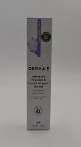 derma e Advanced Peptides & Collagen Serum - 2 fl oz EXP 03/27 - Picture 1 of 5