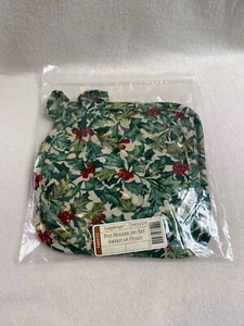 Longaberger Porta Ollas American Holly 2 Piezas - En Embalaje Original - Imagen 1 de 2
