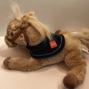 WELLS FARGO Legendary Pony Horse Plush 14" NELLIE 2015 Blue Blanket Mascot Toy - Picture 1 of 12