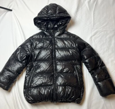 Chaqueta acolchada con cremallera completa Duvetica negra brillante de poliamida para mujer 40 Foto 1 de 4