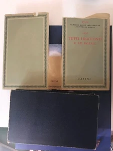 E. ALLAN POE - TUTTI I RACCONTI E LE POESIE, CASINI ED. - 1953 - Foto 1 di 1