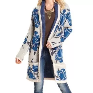 FREE PEOPLE Flower Power Duster Strickjacke M - Bild 1 von 7