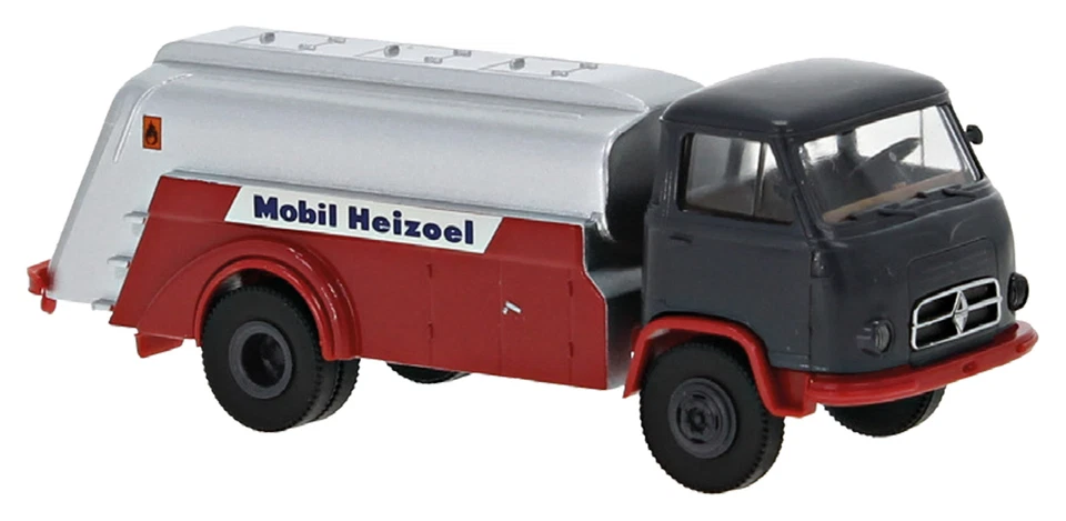 Brekina 43223 - 1/87 Borgward B 655 Camion Cisterna, Mobil, 1952 - Nuovo - Immagine 1 di 1