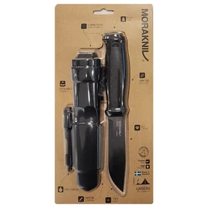 *1-Set* Morakniv Garberg With Survival Kit Carbon Steel 4.3” Knife Black 13915 - Picture 1 of 5