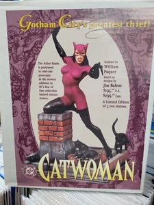 Estatua de porcelana DC Direct Catwoman William Paquet Jim Balent 2923/3700 - Imagen 1 de 1