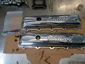 Edelbrock 4485 Signature Series V/C'S - Olds 350-455 Valve Cover - Picture 1 of 5