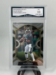 2020 Panini Select Jalen Hurts Eagles Rookie Concourse Level #50 Gem Mint 10! - Picture 1 of 1