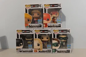Funko Pop! Vinyl #823 - 836 Big Bang Theory SDCC Full set Justice League - Picture 1 of 6