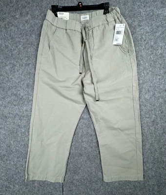 Citizens of Humanity Pony Pull On Pants Womens Large (30x23) Cropped Flax NWT - Image 1 of 4