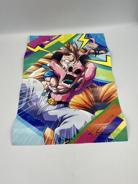 Dragon Ball Poster Vegeta ssj2 Shen Long 12inx18in Free Shipping