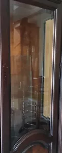 Parti orologio nonno Howard Miller - Vetro smussato per porta. - Foto 1 di 4