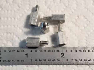 ALUMINUM STANDOFFS 1/4 HEX MALE-FEMALE 6-32 X 3/8" LONG - 20 pcs - Picture 1 of 1