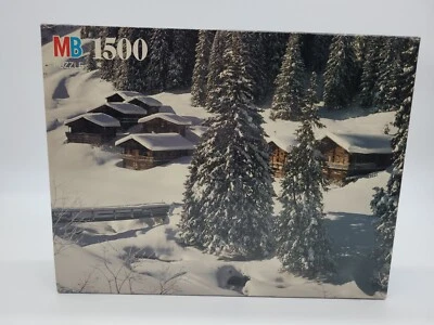 MB Milton Bradley York 1500 piece puzzle NEAR MATREI EAST TIROL AUSTRIA  Sealed - Image 1 of 4