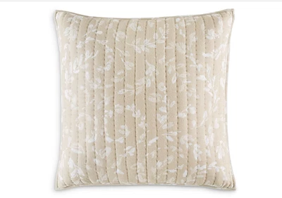 Sky Elena Acanthus Chenille Reversible Acolchado Euro Sham Juego de 2 - Exclusivo $200 Foto 1 de 2