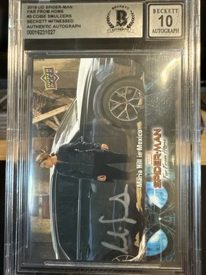 Tarjeta autógrafa 2019 Spider-Man Far From Home Cobie Smulders Foto 1 de 3