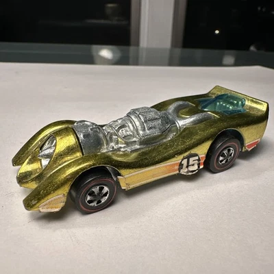 Hot Wheels Redline 1970 Lime Jet Threat Antifreeze  - Image 1 of 4