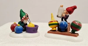 Department 56 Heritage Collection Glitter Detail 2er Set North Pole Village - Bild 1 von 8