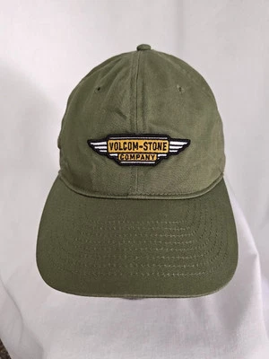 Volcom Stone Company Adjustable Hat Cap Green Skateboarding Men's Strapback - Image 1 of 4